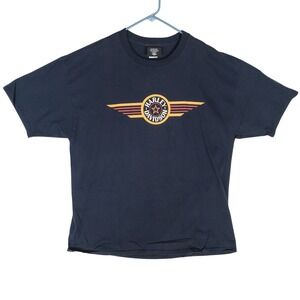 Harley Davidson Museum T-Shirt Mens 2XL Navy Blue Graphic 2013 Cotton